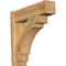Ekena Millwork Merced Block Rough Sawn Outlooker, Western Red Cedar, 8"W x 28"D x 28"H OUT08X28X28MRC05RWR - alternate 1